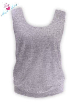 Be MaaMaa Top LADA - šedý melír