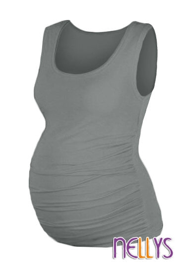 Be MaaMaa Top, tílko DANA nejen pro těhotné - šedá