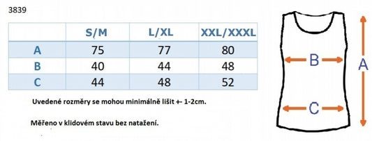 Be MaaMaa Top/tílko nejen pro těhotné - tm.